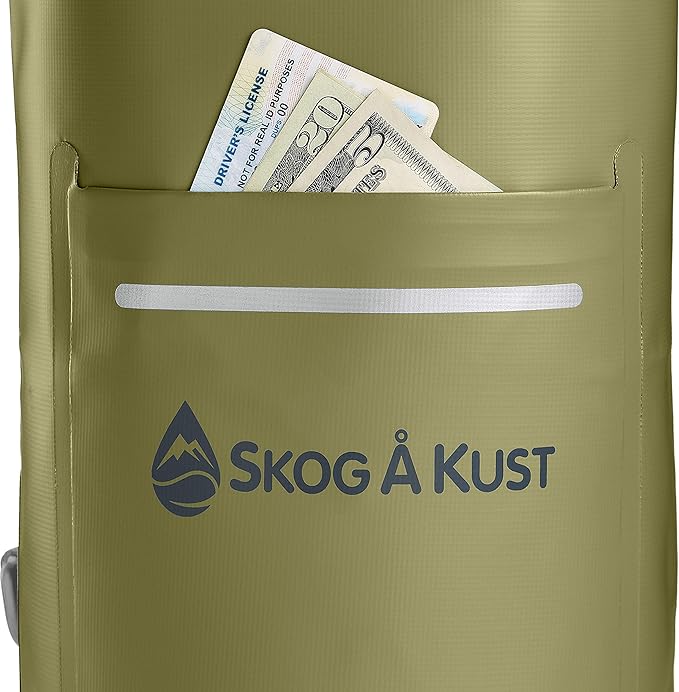 Skog Å Kust DrySak - Roll Top Waterproof Bag for Travel & Outdoors - 5, 10 & 20 Liter sizes