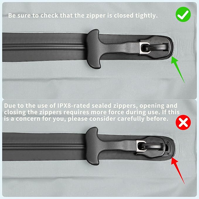 Vacuum Bag for Travel, Professional IPX8 Waterproof Reusable Vacuum Compression Bags for Travel Suitcases, Durable Space Saver Bag(3 PACK,With Pump)