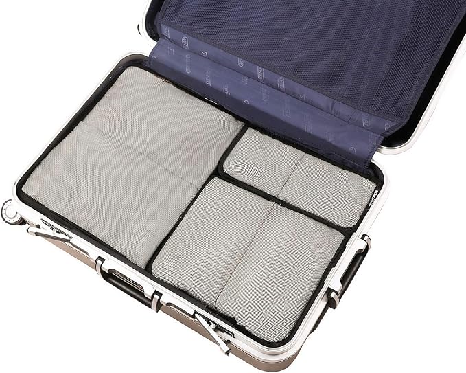 BAGAIL 6 Set Packing Cubes,Travel Luggage Packing Organizers