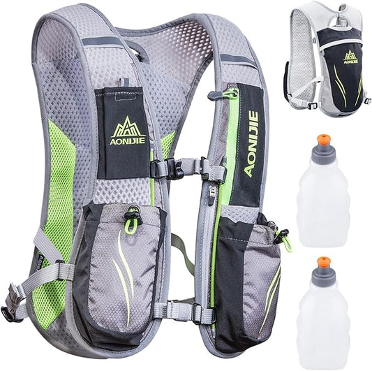 Azarxis Hydration Running Vest Backpack Pack 5L 5.5L for Women and Men Jogging Trail Race Marathon Cycling Hiking