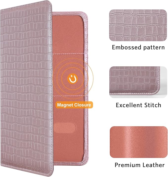 CoBak Car Registration and Insurance Holder - Vehicle Glove Box Car Organizer,Auto Truck Comparment Accessories Case with Magnetic Closure for Driver License,Cards