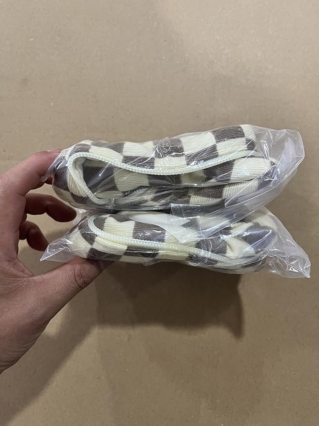 Prite Corduroy Makeup Bag Quilted Makeup Bag Large Floral Cosmetic Bag for Women Cute Travel Toiletry Bag with Handle(Light Checkerboard)