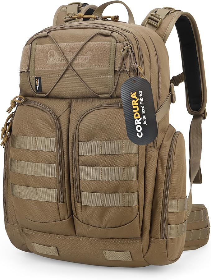 Mardingtop 40L Molle Tactical Backpack,Military backpack for Men, Cordura Backpack for Hiking,Camping,Hunting