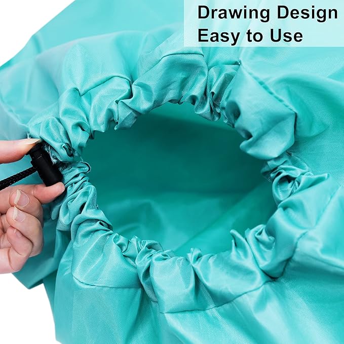 Sylfairy 2 Pack Extra Large Travel Laundry Bag, Dirty Clothes Organizer with Drawstring,Heavy Duty Travel Laundry Bags,Easy Fit a Laundry Hamper Travel Essentials