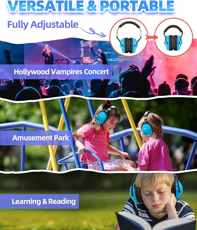 ZOHAN 030 Kids Noise Cancelling Headphones for Autism Kids Ear Protection