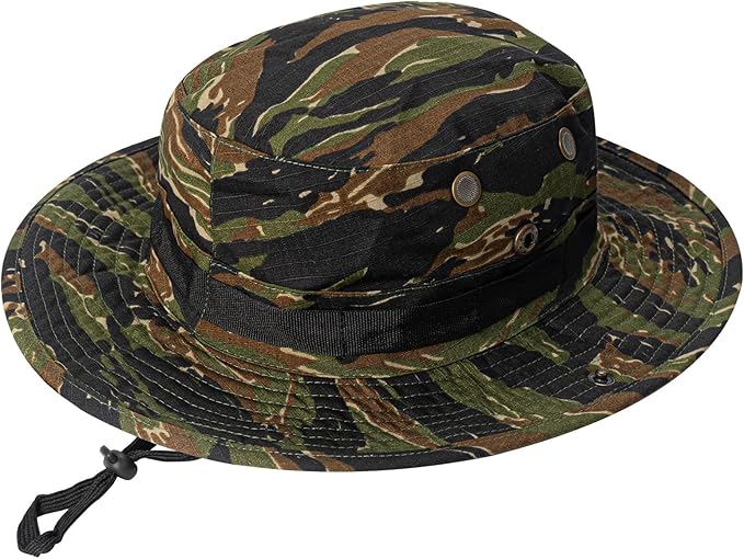 Sun Hats for Men Women Boonie Hat UPF 50+ Bucket Hat Wide Brim UV Protection Fishing Hiking Safari Outdoor Hats