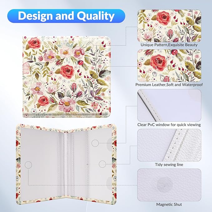 Car Registration and Insurance Card Holder，Vehicle Glove Box Car Organizer，Accessories Case for Storing Driving Licences, Cards, Documents