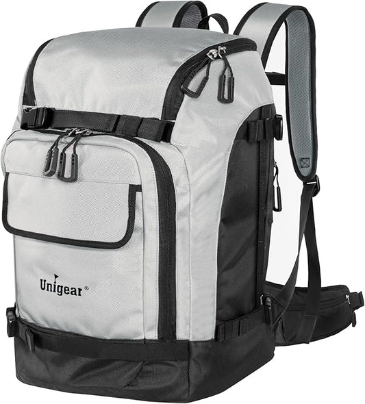 Unigear Ski Boot Bag Backpack for Helmet 50L/70L, Goggles, Gloves, Skis, Snowboard & Accessories