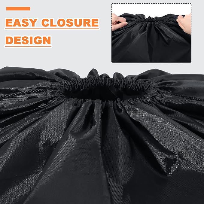 Nuanchu 1 Pcs 40 x 60 Extra Large Laundry Bag Giant Storage Laundry Reusable Multipurpose Bag for Damp Proof Luggage Suitcase Clothes Comforters Furniture Blankets Cover