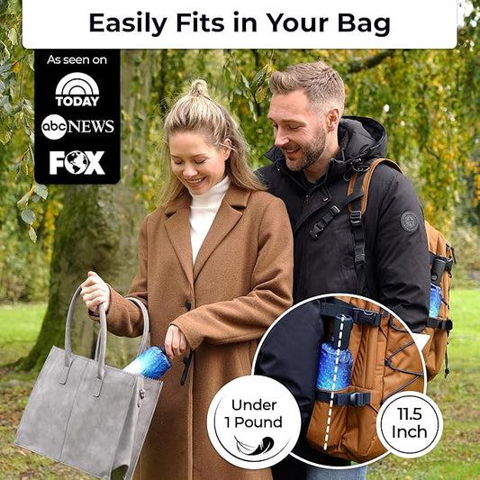 TUMELLA Strongest Windproof Travel Umbrella (Compact, Superior & Beautiful), Small Strong but Light Portable and Automatic Folding Rain Umbrella, Durable Premium Grip, Fits Car & Backpack