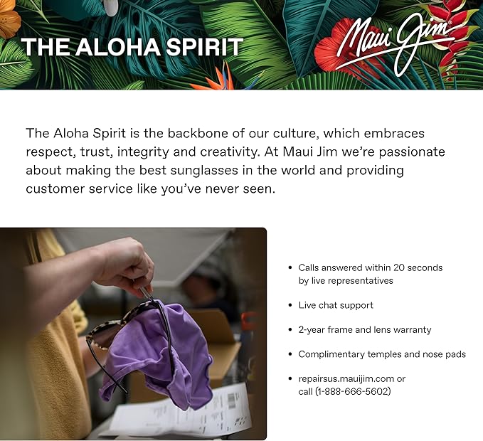 Maui Jim Polarized Men's and Women's Wailua Classic Sunglasses