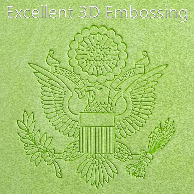 Passport Holder Cover Wallet RFID Blocking Leather Card Case Travel Accessories for Women Men (Apple green)