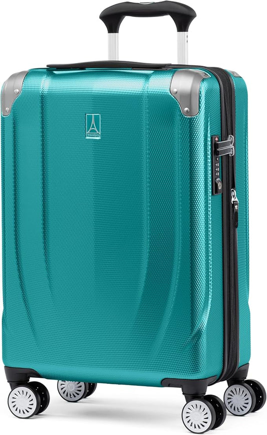 Travelpro Pathways 3 Hardside Expandable Luggage, 8 Spinner Wheels, Lightweight Hard Shell Suitcase, Carry On 21 Inch, Kayak