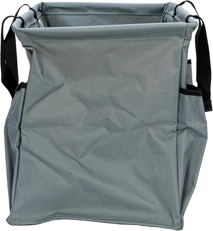 Household Essentials Gray Krush Container All-Purpose Utility Tote with Pockets