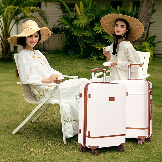 Krute Carry On Luggage 22x14x9 Airline Approved Hard Shell Suitcases with Wheels 20in PC+ABS TSA Approved Carry On Suitcase