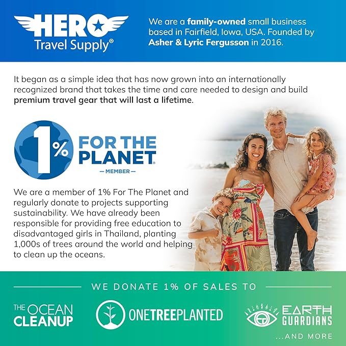 Hero Travel Supply Neck Wallet, RFID Blocking Passport Holder, Easy to Conceal Pouch (Hot Pink)