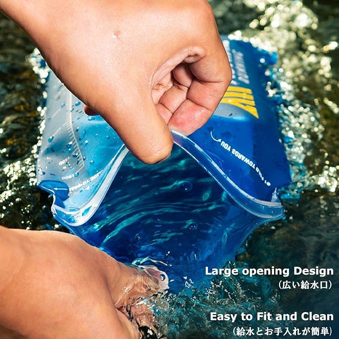 YAPJEB Hydration Bladder BPA Free 1.5L 2L 3L Water Reservoir Water Bladder for Running Hiking Climbing Cycling