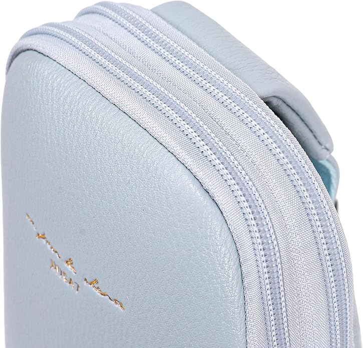 INICAT Travel Small Crossbody Sling Bags Women Cross Body Purses Passport Holder Vegan Leather Fanny Packs Birthday Gifts
