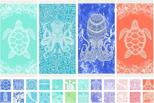 Thin Turkish Beach Towel Lightweight Soft Cotton Extra Large XL Oversized Sand Free Sandproof Absorbent Quick Dry Towels Cloud Bath Pool Travel Compact Essentials Accessories for Adult Gifts