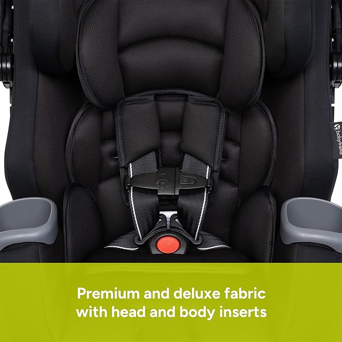 Baby Trend Cover Me™ 4-in-1 Convertible Car Seat, Midnight Black