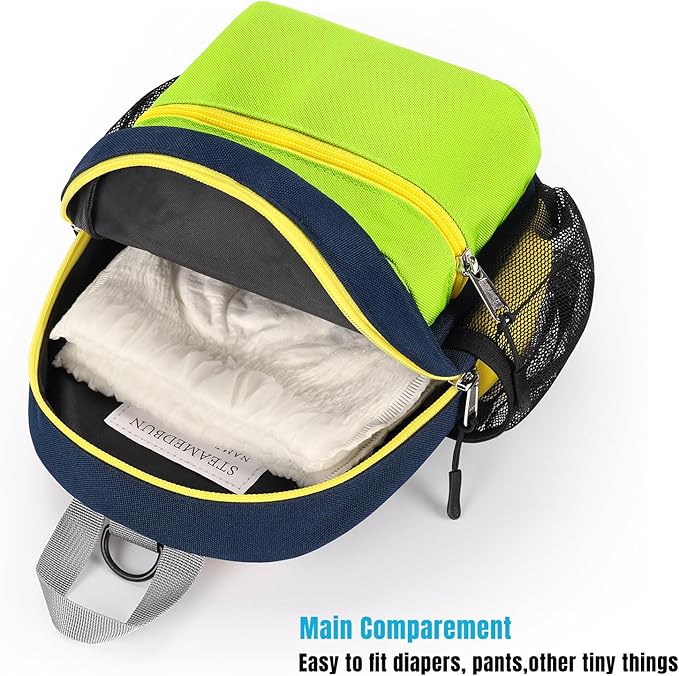 STEAMEDBUN Toddler Backpack Leash for 1-3: Backpack with Leash for Boys Girls - Anti-Lost Harness Backpack for Walking