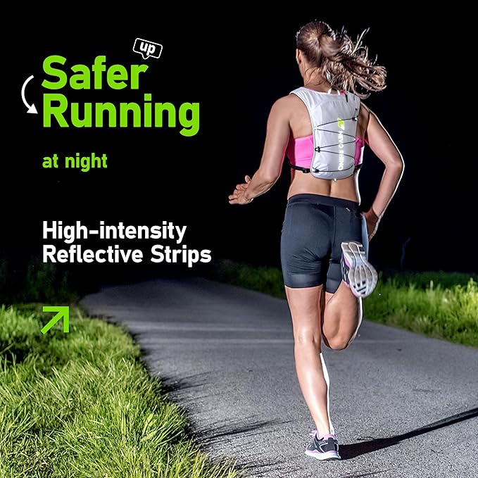 Hydration Running Vest for Women, Water Vest Backpack 5L Small, Lightweight Hydration Pack Mini Vest Women for Hiking, Trail Marathon Race (Pack with 1.5L Water Bladder)