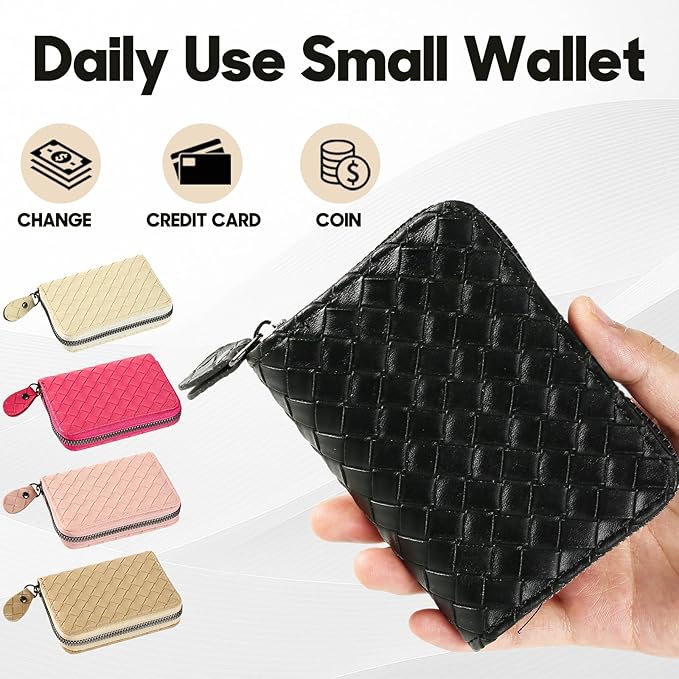 Amazerbst 2 Pack Credit Card Holder,Credit Card Wallet,Gift Card Holder for Women Men