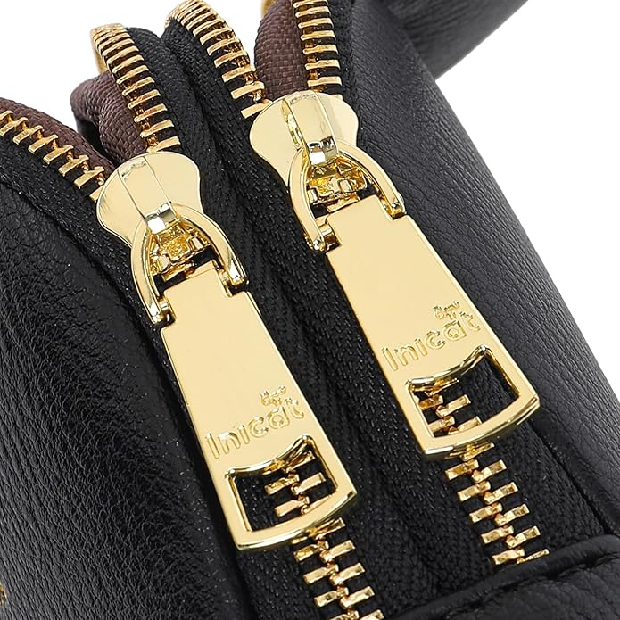 INICAT Travel Small Crossbody Sling Bags Women Cross Body Purses Passport Holder Vegan Leather Fanny Packs Birthday Gifts