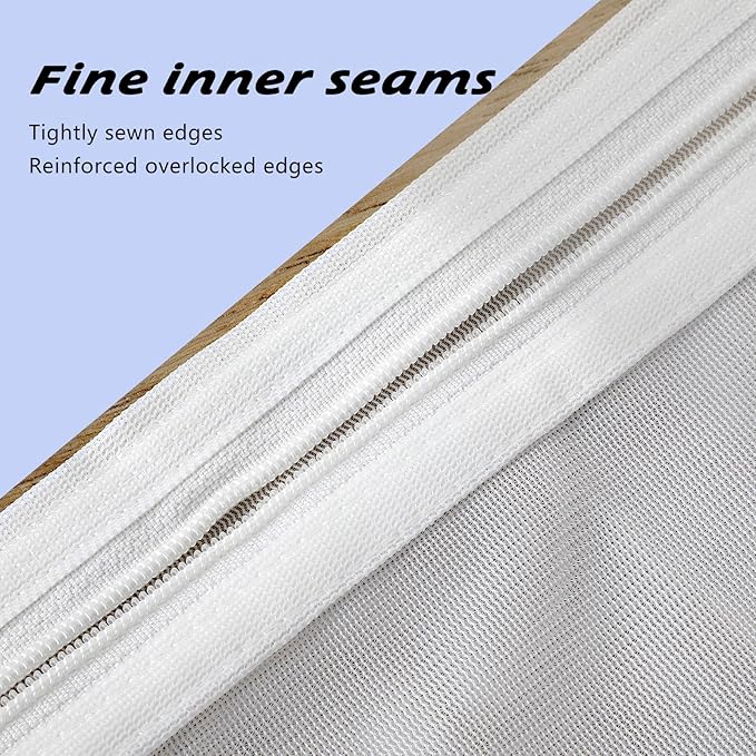 Large Lingerie Bags For Washing Delicates 3 Pack Mesh Laundry Bag Large Durable Polyester Laundry Mesh Bags Protective Zipper Bag For Delicates Bras Baby Clothes Thick And Durable