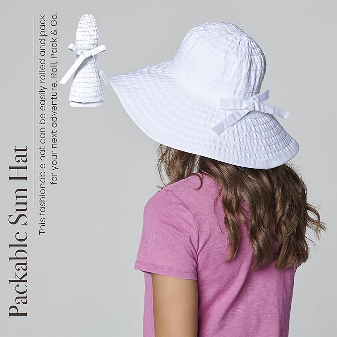 San Diego Hat Company Women's Ribbon Large Brim Hat