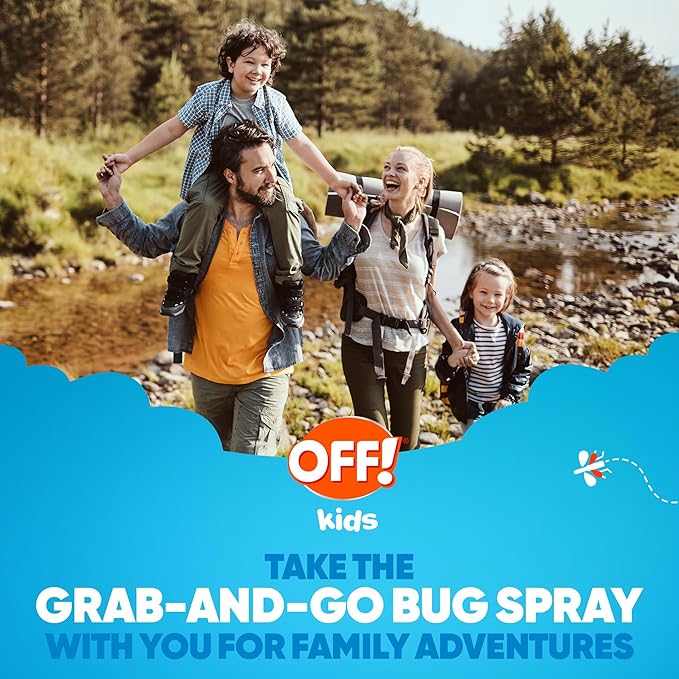 OFF! Kids Insect Repellent Spray, Botanically Inspired, Safe for Use On Kids, 4 oz
