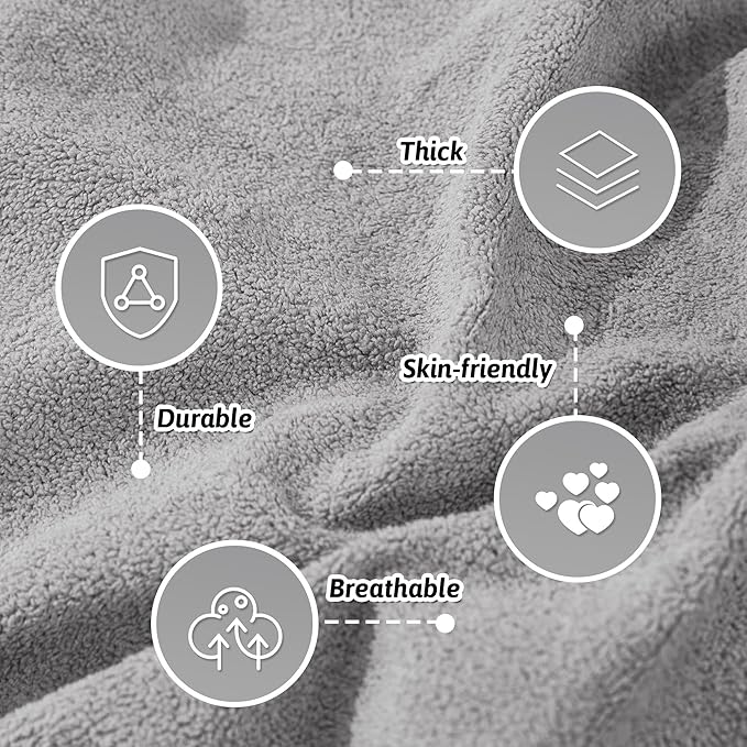MEETSKY Sectional Couch Cover Washable, Oversized Sofa Cover for 3 Cushion Couch Sofa, Cat Scratch Proof Furniture Protector Covers Soft L Shape Sofa Covers for Dogs, 91" x 150", Light Grey