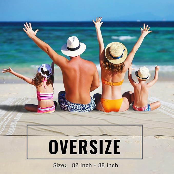 Large Throw Blanket Yoga Blanket Turkish Beach Towel Women Birthday 60th 50th 40th 30th Ideas Mother Day Grandma Nana Wife Sister Girlfriend Her Female Boss Teacher Father Husband Son