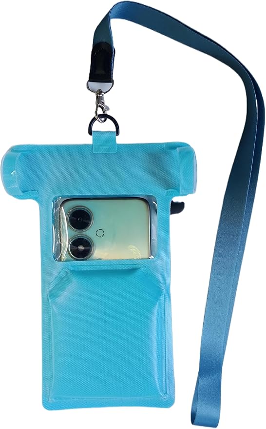 Waterproof Phone Pouch, Waterproof Phone Case, for iPhone 17 16 15 14 Pro Max，IPX8 Waterproof Rating, airtight Zipper Seal