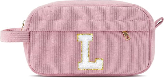 Pocmimut Birthday Gifts for 3 4 5 6 7 8 9 10 11 12 13 Year Old Girls,Personalized Makeup bag Cute Cosmetic Pouch Birthday Gifts for Girls Daughter Sister Friend Girlfrend,L