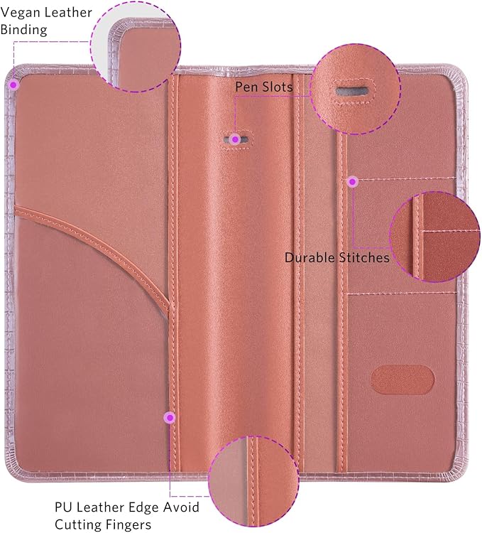 CoBak Car Registration and Insurance Holder - Vehicle Glove Box Car Organizer,Auto Truck Comparment Accessories Case with Magnetic Closure for Driver License,Cards