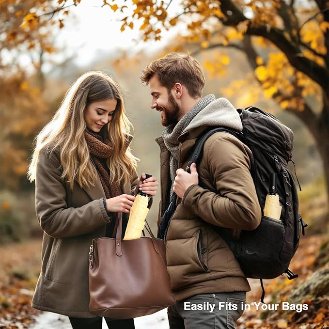 SoulRain Travel Umbrella - Compact Umbrella for Rain - Perfect Large Auto Folding Umbrella - Ideal Car umbrella, Small umbrella, and Travel Companion