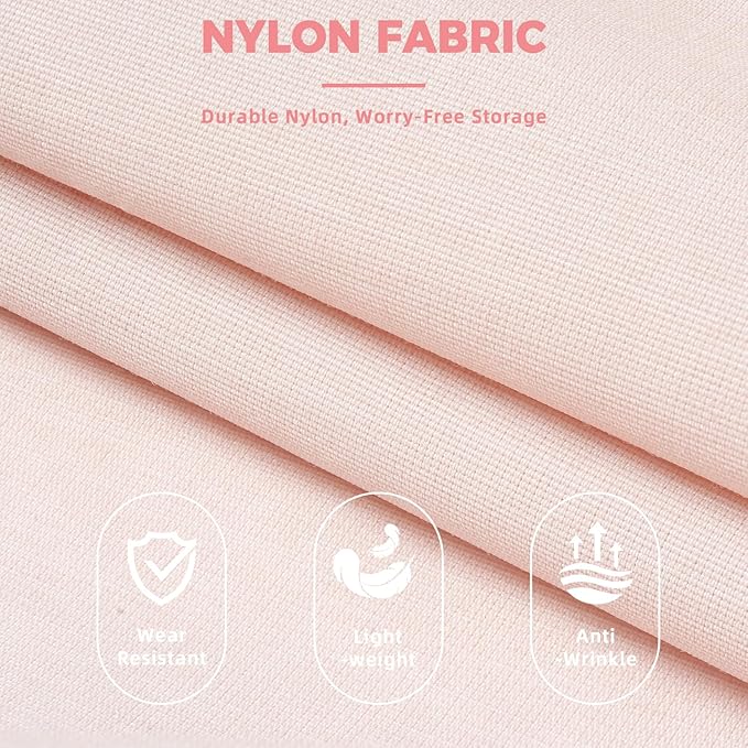 BAGAIL 6 Set/4 Set Lightweight Compression Packing Cubes with Packing List, Anti-Tearing Expandable Organizer Bags for Travel