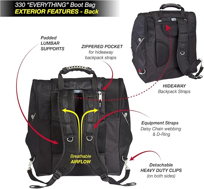 Athalon Everything Boot Bag/Backpack