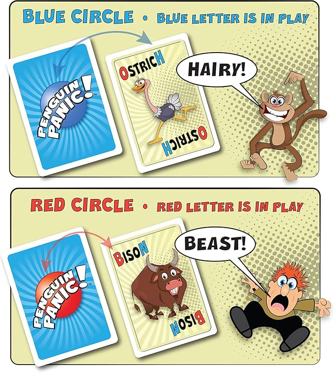 Moose Master Penguin Panic - Tongue Twisted Hurt Your Cheeks Laughter – You’ll be Laughing at The Crazy Things Your Friends Say – for Fun People Looking for a Hilarious Night in a Box