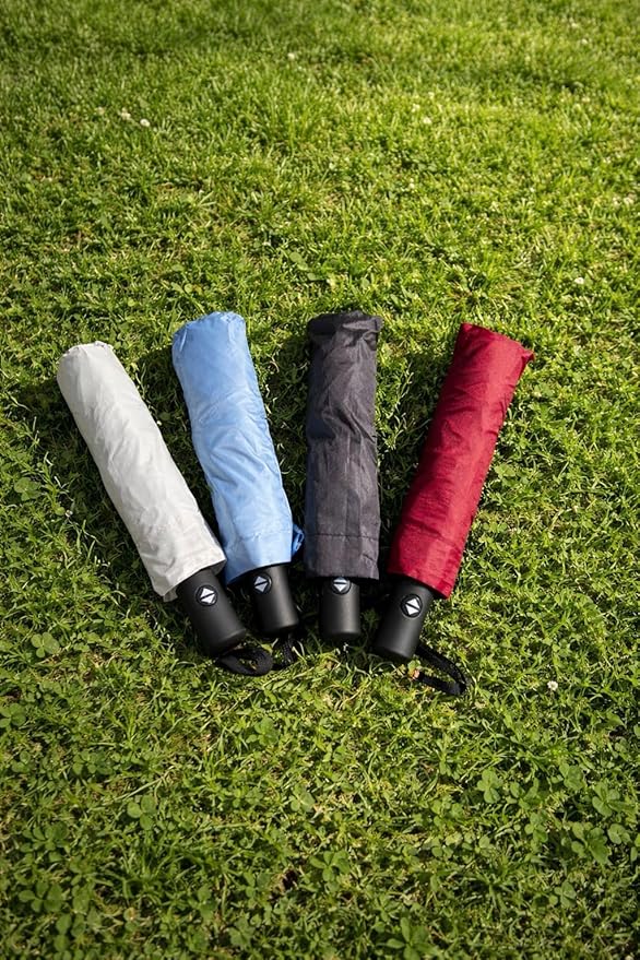 Full Automatic Three-Fold Umbrella – Windproof, Waterproof, Compact Travel Umbrella with UV Protection, Lightweight & Durable for Men and Women