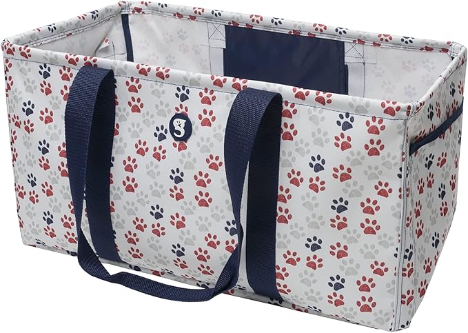 geckobrands Large Utility Tote - Durable Multipurpose Bag for Beach, Travel, Shopping & Outdoor Activities