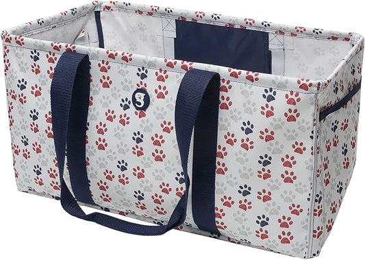 geckobrands Large Utility Tote - Durable Multipurpose Bag for Beach, Travel, Shopping & Outdoor Activities