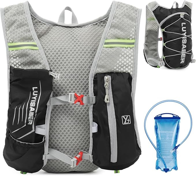 TRIWONDER Hydration Running Backpack Lightweight Water Vest for Men Women Hydration Water Pack for Cycling, Running, Hiking and Biking