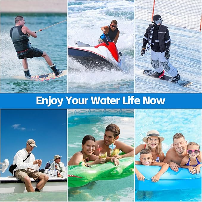 Waterproof Phone Pouch - IP68 Floating Waterproof Phone Case [Beach Cruise Essentials], Cellphone Dry Bag for 15/14/13/12/11 Pro Max Plus Up to 6.8'' Black