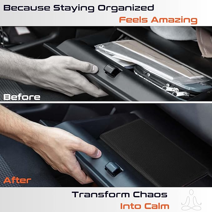 Carbon Black Magnetic Shut Premium PU Leather Insurance and Registration Holder, Glove Box Organizer for Car, Stylish Car Accessories, Organize Vehicle Documents with flair, Size 9.5 in x 5.1 in