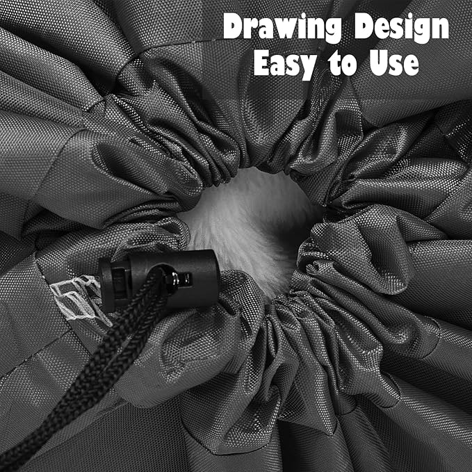 Sylfairy 2 Pack Extra Large Travel Laundry Bag, Dirty Clothes Organizer with Drawstring,Heavy Duty Travel Laundry Bags,Easy Fit a Laundry Hamper Travel Essentials (Black+Grey, 24" x 36")