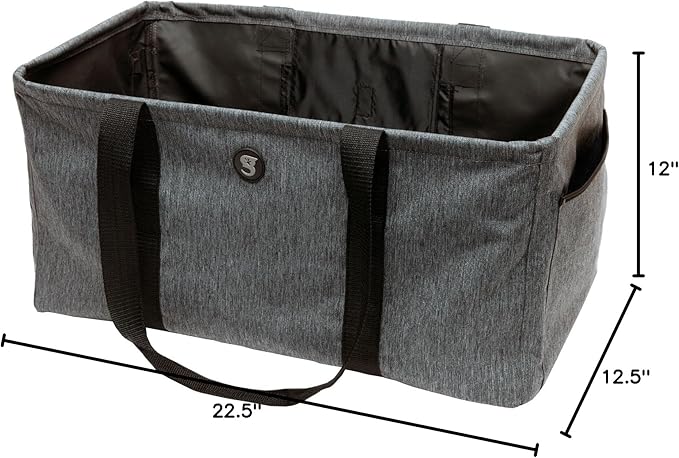 geckobrands Large Utility Tote - Durable Multipurpose Bag for Beach, Travel, Shopping & Outdoor Activities