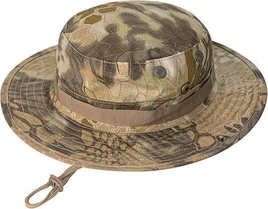 Sun Hats for Men Women Boonie Hat UPF 50+ Bucket Hat Wide Brim UV Protection Fishing Hiking Safari Outdoor Hats