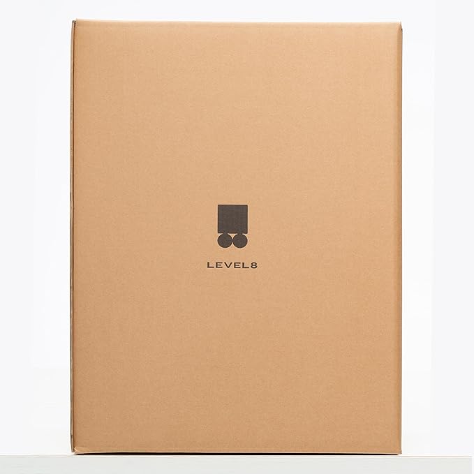 LEVEL8 Carry On Luggage with Compartment, 20 Inch Lightweight Hard Shell Rolling Suitcase with Wheels Airline Approved with Front Pocket, Double Tsa Locks, Grey